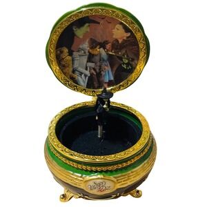 Bradford Exchange Wizard of oz Wicked Witch Music Box Limited Edition jewelry